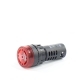 Сигнализатор звуковой AD22-22M/r23 d=22мм 24В DC/AC красный TDM