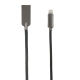 Кабель 8-pin-USB 1м. LX13 черный RED LINE