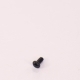 Винт М1.4х3х0.3 с плоской головкой под крест черный