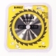 Диск пильный 165х20мм Z=24 по дереву, чистый рез Construction DEWALT