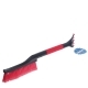 Щетка для снега со скребком и мягкой ручкой 61см RED MEGAPOWER