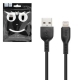 Кабель 8-pin-USB 1м. X13 черный HOCO