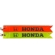 Брелок Хонда светоотражающий размер 3*23см