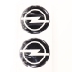 Наклейка на колпак диска колесного Opel D54 смола к-т
