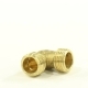 Уголок M1/2"-M1/2" латунь GENERAL FITTINGS