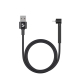 Кабель 8-pin-USB 1м. Apple подставка алюминий черный 1м DEPPA