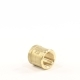 Муфта F1/2"-F1/2" латунь STOUT