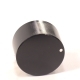 Ручка приборная 30.2х17.8мм круглая с индикаторной точкой пластик черная