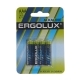 Батарейка ААА ERGOLUX ALKALINE 1,5V 4шт