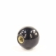 Ручка-шар М8х32 с латунной втулкой бакелит черная