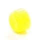 Колпачок кнопки 11.0х7.8/2.0х3.0мм круглый пластик желтый