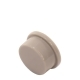 Колпачок кнопки 15.8х7.5/2.0х3.0мм круглый пластик серый