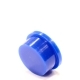 Колпачок кнопки 15.8х7.5/2.0х3.0мм круглый пластик синий