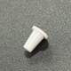 Колпачок кнопки 7.9х10.0/3.1мм круглый с конусом пластик серый