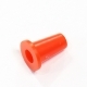 Колпачок кнопки 7.9х10.0/3.1мм круглый с конусом пластик красный