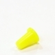 Колпачок кнопки 7.9х10.0/3.1мм круглый с конусом пластик желтый