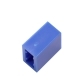 Колпачок кнопки 10.4х5.4х10.0/3.2х3.2мм прямоугольный пластик синий
