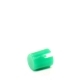 Колпачок кнопки 5.0х5.5/2.45х2.45мм круглый пластик зеленый