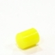 Колпачок кнопки 6.44х7.4/2.0х3.0мм круглый пластик желтый