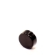 Колпачок кнопки 8.0х3.0/2.5х2.5мм круглый пластик черный