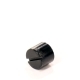 Колпачок кнопки 9.4х7.5/6.0мм круглый пластик черный