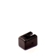 Колпачок кнопки 4.0х4.0х5.5мм квадратный пластик черный