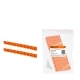 Маркер кабельный символ "3" оранжевый 2.5мм2 150шт TDM