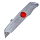 Нож технический с трапецивидным лезвием 18мм металлический MATRIX