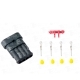 Колодка соед.4pin ответн.часть 7811032 TE PARTS