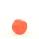 Заглушка пластик круглая М20х1,5 с внутренней резьбой красная