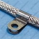 Фиксатор проводов под винт М4 17.2х8.6мм сталь экринированного кабеля