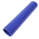 Патрубок МАЗ радиатора отводящий нижний синий силикон L=370мм,d=70мм