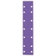 Полоска для шлифка длин.Р60 70х420мм с пылеотводом 14 отв.Purple Zirconia SANDWOX