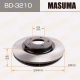 Диск тормозной MITSUBISHI ASX 10- передний вент MASUMA (к-т 2шт)