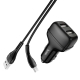 Устройство зарядное для мобильных устройств Hoco Z36 Leader 2USB 2.4A + micro cable black