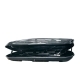 Бокс для установки на автомоб багажник Voyage Extreme черный металик с ручками ПММА объем 500L 216х9