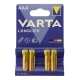 Батарейка ААА VARTA LR03-BC4 ALKALINE 4шт
