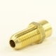 Фитинг цанга 0° P=12мм (12-M18X1,5) удл. латунь (конус 30°)
