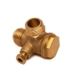 Клапан обратный для компрессора M1/2"-M1/2" ROSSVIK