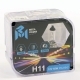 Автолампа 12V H11 55W PGJ19-2 MEGAPOWER БОКС (2шт.) Standart