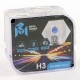 Автолампа 12V H3 55W PK22s MEGAPOWER +50% БОКС (2шт.)