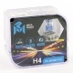 Автолампа 12V H4 60/55W P43t MEGAPOWER +120% БОКС (2шт.)