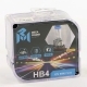 Автолампа 12V HB4 55W P22d MEGAPOWER +50% БОКС (2шт.)