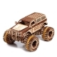 Модель сборная деревянная DROVO Джип БигФут 4x4
