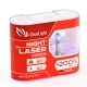 Автолампа 12V H1 55W P14.5s CLEARLIGHT NightLaserVision+200% 2шт