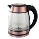 Чайник эл. Стекло-медь 1.8л 1500Вт