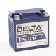 Аккумулятор для мотоциклов DELTA 12V 12 а/ч GEL EPS 1214 YTX14H-BS залит заряжен (ПОД ЗАКАЗ)