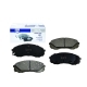 Колодки тормозные HAVAL H9,HYUNDAI Grand Starex,H1,KIA Carnival3 передние к-т