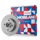 Диск тормозной PEUGEOT 308,408,CITROEN C4 задний (c подшипником) (к-т 2шт) MOBILAND
