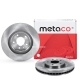 Диск тормозной JAC J7 передний METACO (к-т 2шт)